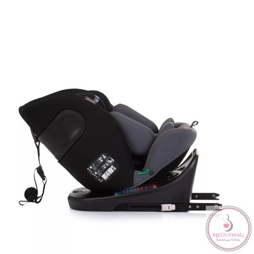 Chipolino Motion 360 autósülés I-Size 40-150cm - Obsidian 