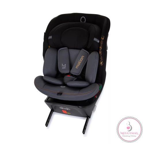 Chipolino Motion 360 autósülés I-Size 40-150cm - Obsidian 
