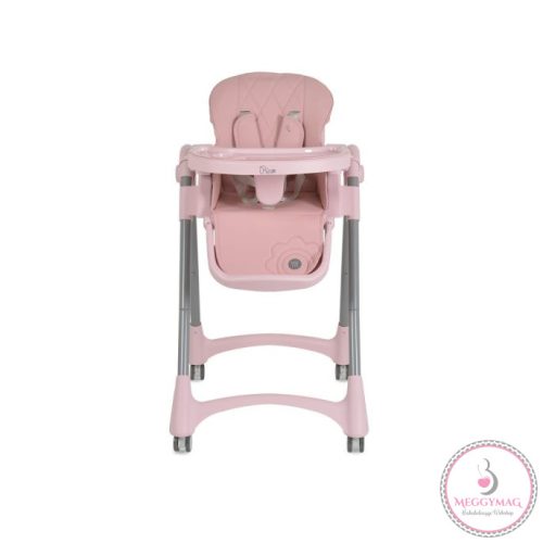 RICO multi etetőszék alsó kosár nélkül, összecsukható, PINK KÉSZLETEN A BOLTBAN!