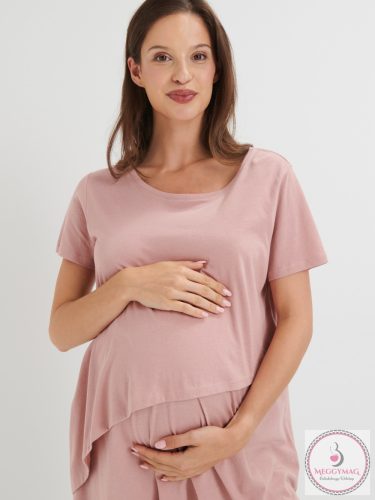 KISMAMA pizsamaszett, pasztellpink, XL