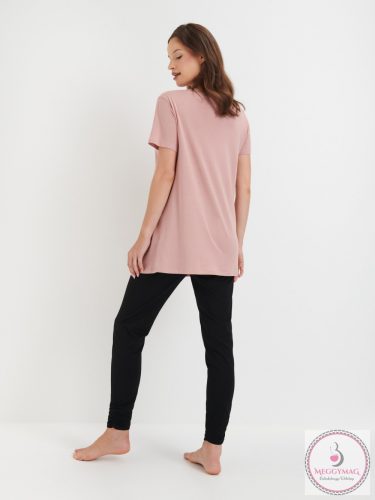 KISMAMA pizsamaszett, pasztellpink, XL