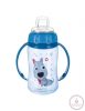 Tanulópohár puha ivócsőrrel 320 ml 6 h+ Cute Animals kék