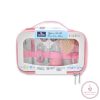Lorelli babaápolási szett tartóban - Blush pink 