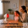 Vivamax Infralámpa (100 W) biztonsági védőborítással KÉSZLETEN A BOLTBAN!