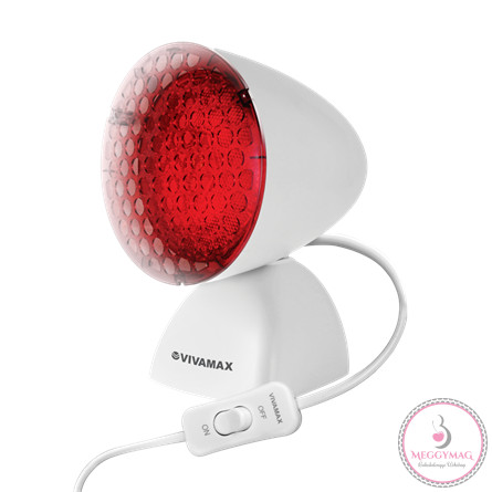 Vivamax Infralámpa (100 W) biztonsági védőborítással KÉSZLETEN A BOLTBAN!