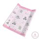 Merev pelenkázó lap 50*70 cm Afrikai álom pink 