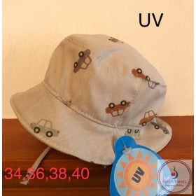 Minimanó nyári sapka (34) - bézs autós 