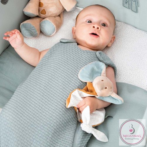 Nattou szundikendő plüss Luna and Axel, Axel, az elefánt