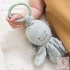 Nattou felhúzós rezgő játék plüss Lapidou - Octopus zöld