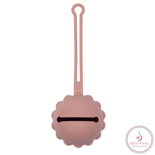 Nattou cumitartó tok II szilikon pink