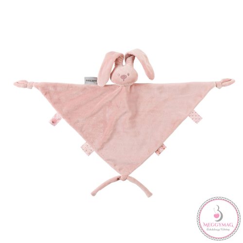 Nattou szundikendő plüss Lapidou Maxi - Nyúl sötétpink