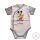 Disney Mickey rövid ujjú elöl patentos baba body 68-as