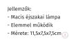 Macis éjszakai lámpa, éjjeli fény 11,5*7,5*7,5 cm