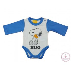 Hosszú ujjú baba body Snoopy mintával 74-es