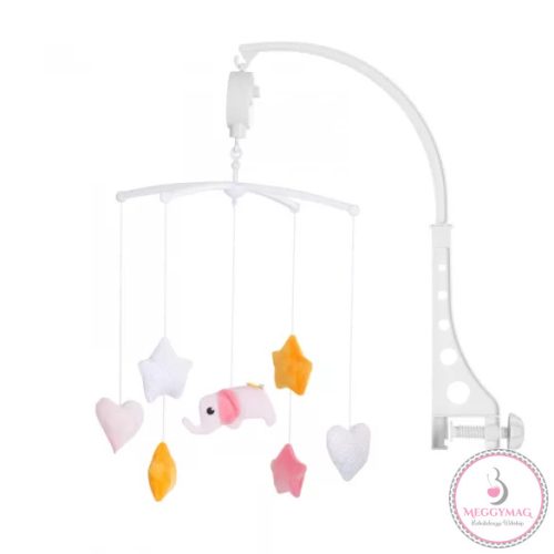 Chipolino zenélő forgó - Pink Elephant 