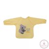 Baby Care hímzett hosszú ujjú előke - Unisex