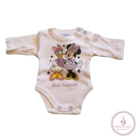 Hosszú ujjú baba body Minnie és Daisy mintával, 44-es