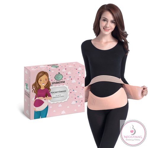 LL kismama pocaktámasz –Méret: L (100-145CM) barack szín, KÉSZLETEN A BOLTBAN!