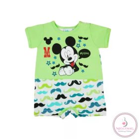   Disney Mickey mintás fiú rövid ujjú napozó bajusz, 68-as