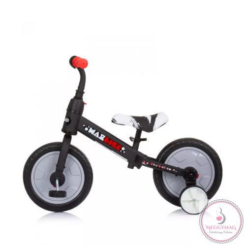 Chipolino Max Bike bicikli segédkerékkel - Grey