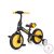 Chipolino Max Bike bicikli segédkerékkel - Yellow