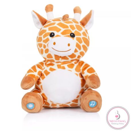 Chipolino zenélő, világító plüss játék - Giraffe, KÉSZLETEN A BOLTBAN!