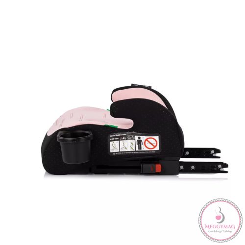 Chipolino Go Boost Isofixes autós ülésmagasító 125-150 cm - powder pink