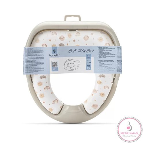 Lorelli párnázott Wc szűkítő - Planets Beige