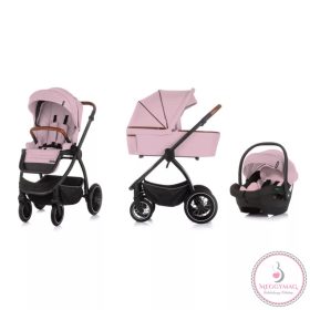   Chipolino Prestige 3az1-ben multifunkciós babakocsi - Marshmallow