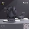 Moni RACE autósülés 100-150 cm ülésmagasítóvá alakítható FEKETE