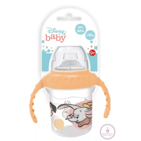 Disney Dumbo, Bambi és 101 kiskutya cseppmentes itatópohár fogantyúval 250 ml