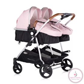 Chipolino Duo Smart iker babakocsi - Pink Marshmellow