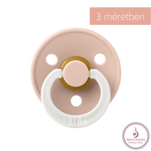 BIBS Colour cumi - esti púderrózsaszín - 18-36 hó