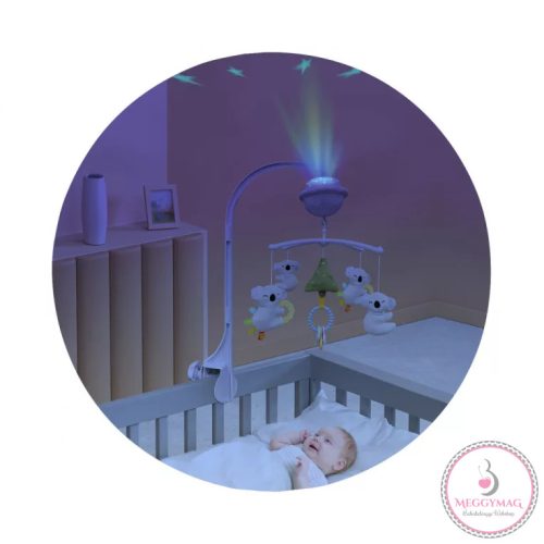 Chipolino projektoros zenélő forgó - Koala