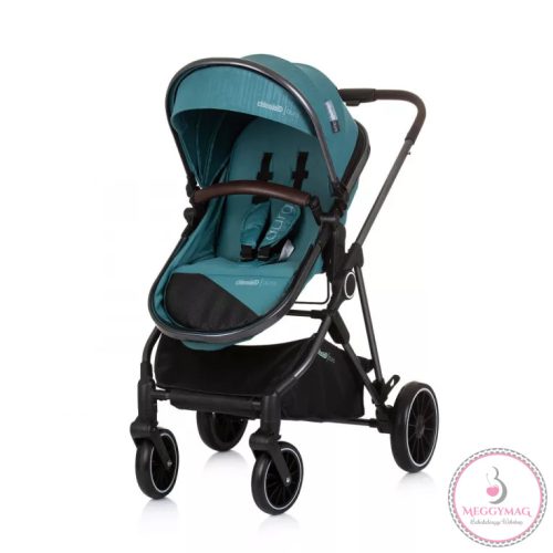 Chipolino AURA babakocsi mózessé alakítható sportrésszel - Teal