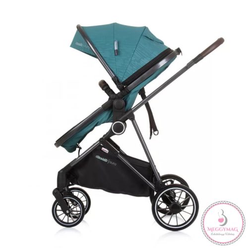 Chipolino AURA babakocsi mózessé alakítható sportrésszel - Teal