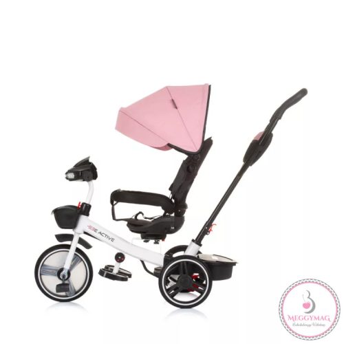 Chipolino Be active tricikli kupolával - Pink Linen