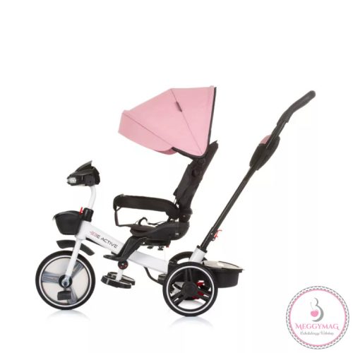 Chipolino Be active tricikli kupolával - Pink Linen