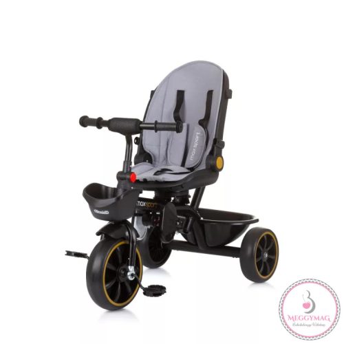 Chipolino Max Sport tricikli kupolával - Charcoal