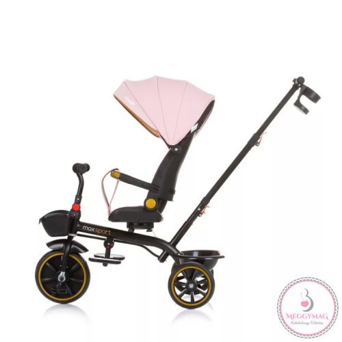 Chipolino Max Sport tricikli kupolával - Pink 