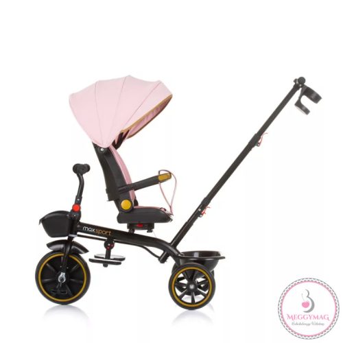 Chipolino Max Sport tricikli kupolával - Pink 