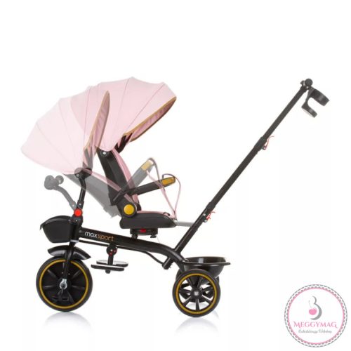 Chipolino Max Sport tricikli kupolával - Pink 