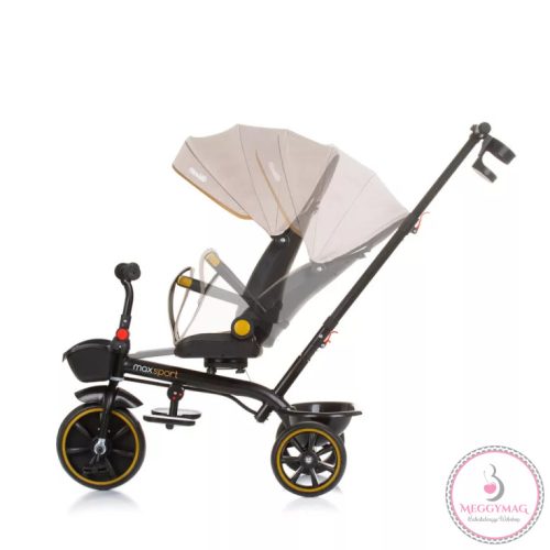 Chipolino Max Sport tricikli kupolával - Latte
