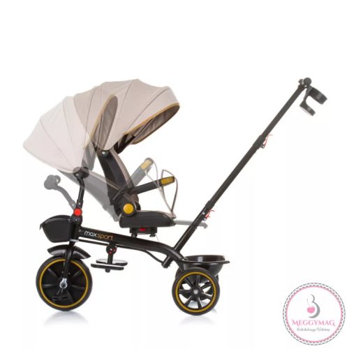 Chipolino Max Sport tricikli kupolával - Latte