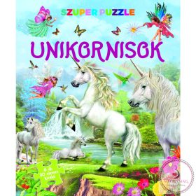 Szuper puzzle - Unikornisok 