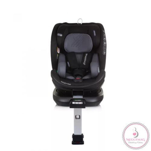 Chipolino Maximus autósülés I-Size 40-150cm -obsidian