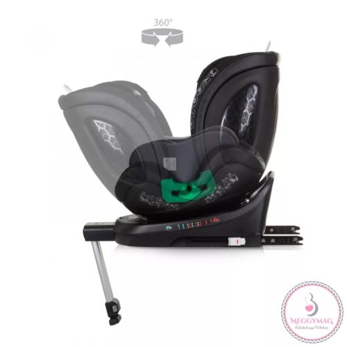 Chipolino Maximus autósülés I-Size 40-150cm -obsidian