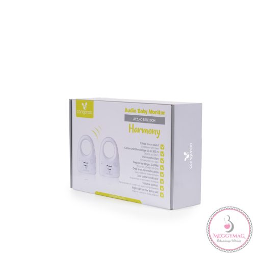 HARMONY bébiőr digitális 2,4GHz, 2irányú, éjszakai fénnyel, KÉSZLETEN A BOLTBAN!