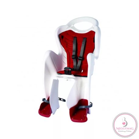 Bellelli Mr Fox Relax B-Fix bicikliülés 22kg-ig - White Red