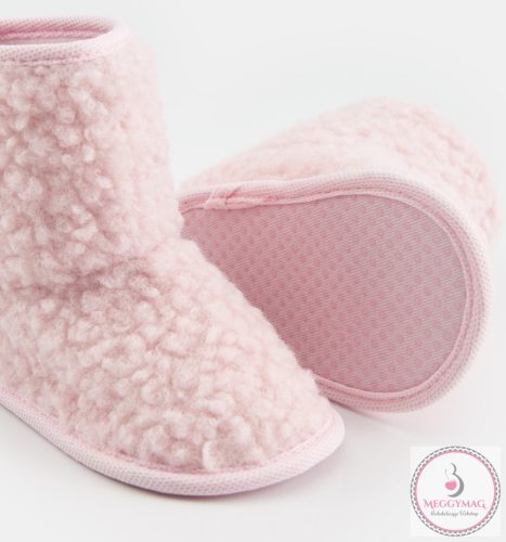 Kiscsizma, pasztellpink, 17/18